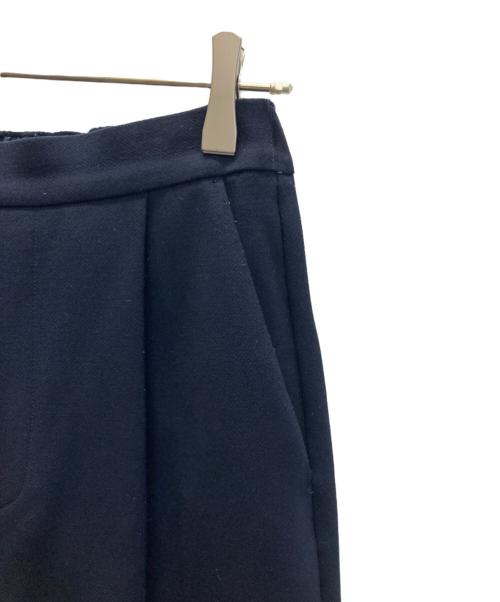 ENFOLD（エンフォルド）ENFOLD (エンフォルド) ダブルクロス タックワイド ネイビー サイズ:SIZE 38の古着・服飾アイテム