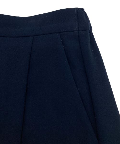 ENFOLD（エンフォルド）ENFOLD (エンフォルド) ダブルクロス タックワイド ネイビー サイズ:SIZE 38の古着・服飾アイテム