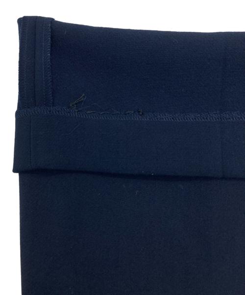 ENFOLD（エンフォルド）ENFOLD (エンフォルド) ダブルクロス タックワイド ネイビー サイズ:SIZE 38の古着・服飾アイテム