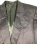 中古・古着 GIANNI VERSACE COUTURE (ジャンニヴェルサーチクチュール) 2Bジャケット ブラック サイズ:52：5000円