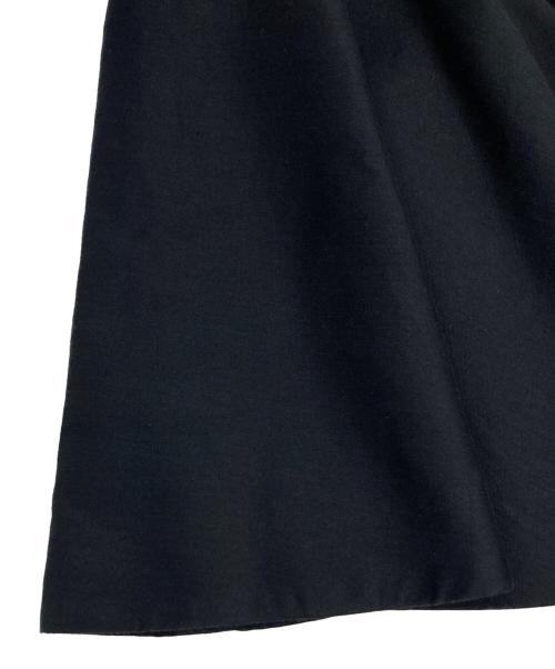 R（アール）R (アール) フレアワンピース ブラック サイズ:38の古着・服飾アイテム