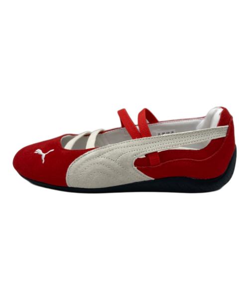 PUMA（プーマ）PUMA (プーマ) スピードキャット バレエ SD スニーカー レッド サイズ:23.5ｃｍの古着・服飾アイテム