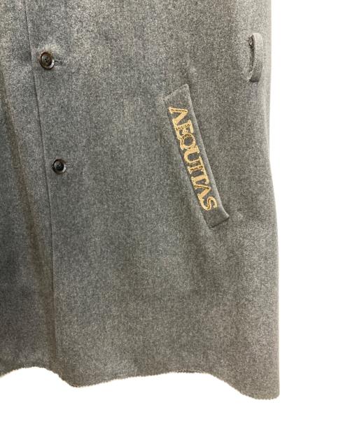 KOLOR（カラー）KOLOR (カラー) ライトメルトンコート グレー サイズ:1の古着・服飾アイテム