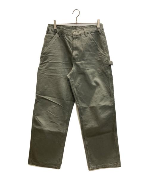 CarHartt（カーハート）CarHartt (カーハート) ダックペインターパンツ オリーブ サイズ:32×30の古着・服飾アイテム