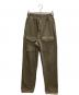 Kinema（キネマ）の古着「ヘビーウェイトミリタリースウェットパンツ」｜オリーブ