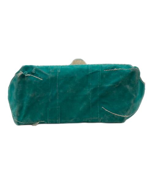 L.L.Bean（エルエルビーン）L.L.Bean (エルエルビーン) BOAT AND TOTE キャンバストートバッグ ホワイト×グリーンの古着・服飾アイテム