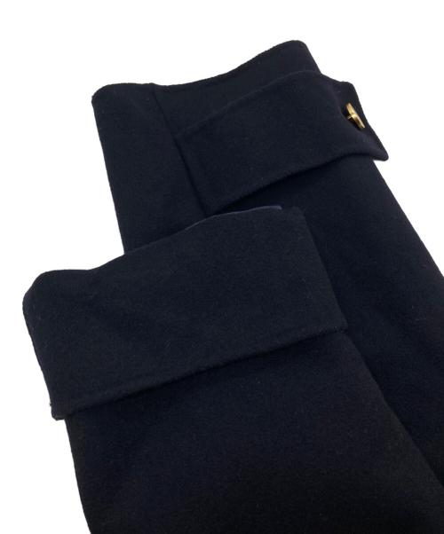 apart by（アパートバイ）apart by (アパートバイ) カシープノーカラーコート ブラック サイズ:Freeの古着・服飾アイテム