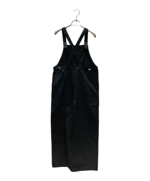 Spick and Span（スピック＆スパン）Spick and Span (スピック＆スパン) リップストップオーバーオール ブラック サイズ:Free 未使用品の古着・服飾アイテム