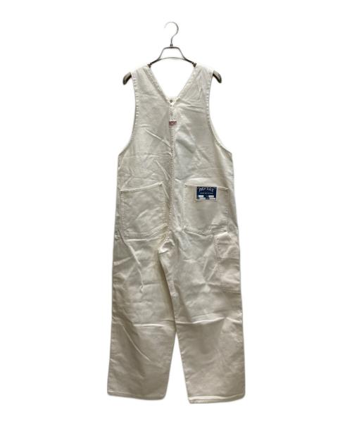 PAY DAY（ペイデイ）PAY DAY (ペイデイ) Spick and Span (スピック＆スパン) 別注フロントオープンオーバーオール ホワイト サイズ:S 未使用品の古着・服飾アイテム