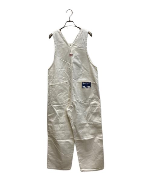 PAY DAY（ペイデイ）PAY DAY (ペイデイ) Spick and Span (スピック＆スパン) 別注フロントオープンオーバーオール ホワイト サイズ:S 未使用品の古着・服飾アイテム
