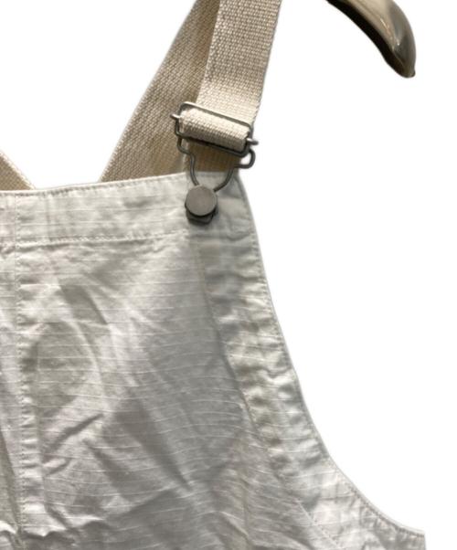 Spick and Span（スピック＆スパン）Spick and Span (スピック＆スパン) リップストップオーバーオール ホワイト サイズ:Free 未使用品の古着・服飾アイテム