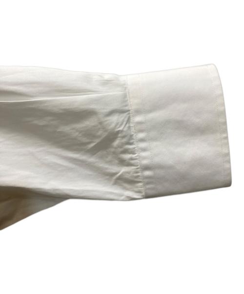 GUCCI（グッチ）GUCCI (グッチ) シェリーライン エポレット ワークシャツ ホワイト サイズ:SIZE 43/17の古着・服飾アイテム