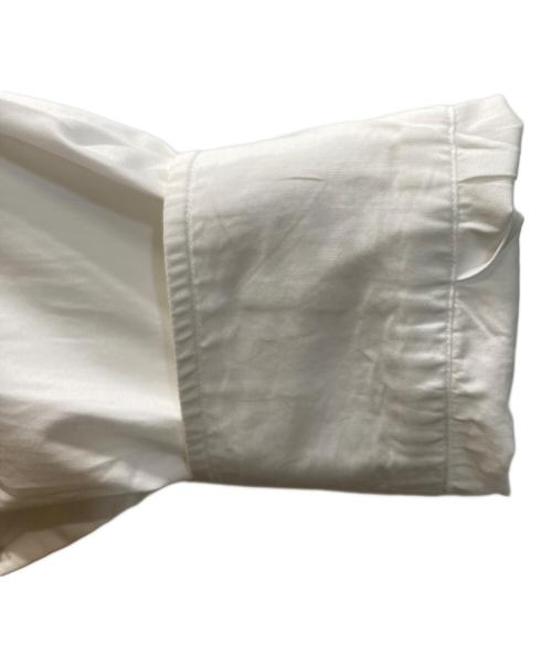 GUCCI（グッチ）GUCCI (グッチ) シェリーライン エポレット ワークシャツ ホワイト サイズ:SIZE 43/17の古着・服飾アイテム