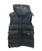 BURBERRY BLACK LABELバーバリーブラックレーベル）の古着「ダウンベスト」｜グレー