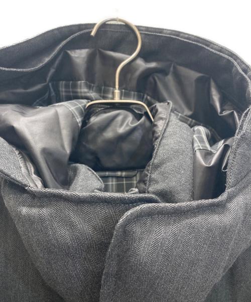 BURBERRY BLACK LABEL（バーバリーブラックレーベル）BURBERRY BLACK LABEL (バーバリーブラックレーベル) ダウンベスト グレー サイズ:SIZE Mの古着・服飾アイテム