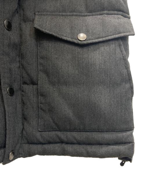 BURBERRY BLACK LABEL（バーバリーブラックレーベル）BURBERRY BLACK LABEL (バーバリーブラックレーベル) ダウンベスト グレー サイズ:SIZE Mの古着・服飾アイテム