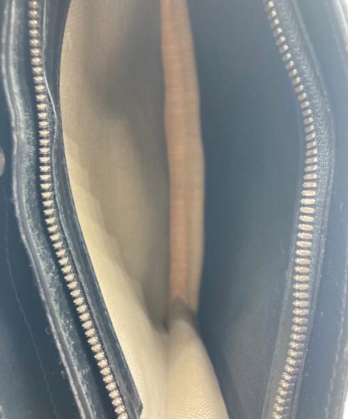 BALENCIAGA（バレンシアガ）BALENCIAGA (バレンシアガ) NAVY POCHETTE アイボリー×ネイビーの古着・服飾アイテム