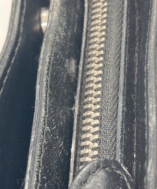 BALENCIAGA（バレンシアガ）BALENCIAGA (バレンシアガ) NAVY POCHETTE アイボリー×ネイビーの古着・服飾アイテム