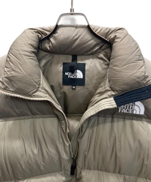 THE NORTH FACE（ザ ノース フェイス）THE NORTH FACE (ザ ノース フェイス) Nuptse Jacket ヌプシジャケット ベージュ サイズ:SIZE XLの古着・服飾アイテム