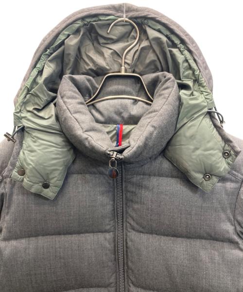 MONCLER（モンクレール）MONCLER (モンクレール) MONTGENEVRE  モンジュネーブル ダウンジャケット グレー サイズ:1の古着・服飾アイテム