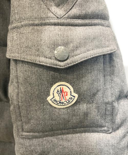 MONCLER（モンクレール）MONCLER (モンクレール) MONTGENEVRE  モンジュネーブル ダウンジャケット グレー サイズ:1の古着・服飾アイテム