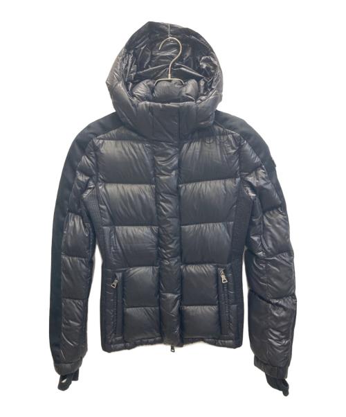 PRADA（プラダ）PRADA (プラダ) トライアングルロゴホワイトグースダウンジャケット ブラック サイズ:38の古着・服飾アイテム