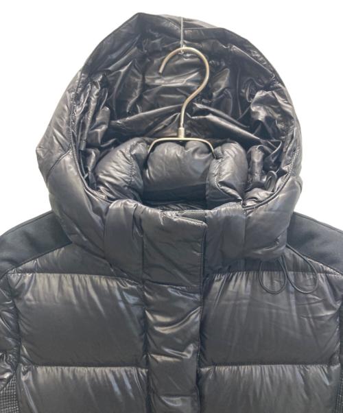 PRADA（プラダ）PRADA (プラダ) トライアングルロゴホワイトグースダウンジャケット ブラック サイズ:38の古着・服飾アイテム