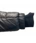 中古・古着 PRADA (プラダ) トライアングルロゴホワイトグースダウンジャケット ブラック サイズ:38：25000円