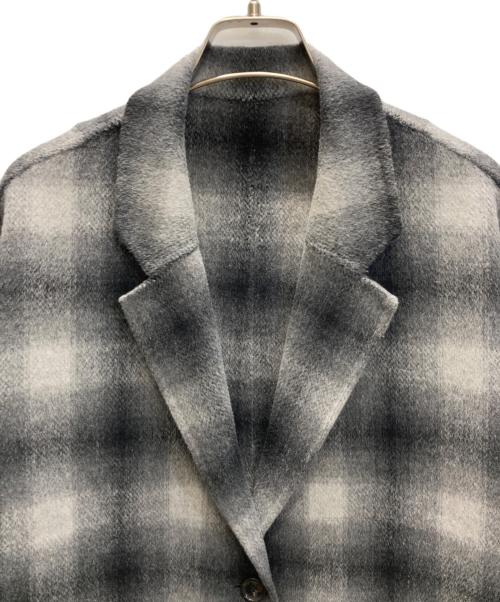 Spick and Span（スピック＆スパン）Spick and Span (スピック＆スパン) ウールミックスリバージャケット グレー サイズ:SIZE Mの古着・服飾アイテム