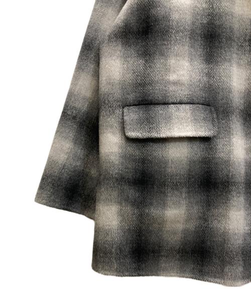 Spick and Span（スピック＆スパン）Spick and Span (スピック＆スパン) ウールミックスリバージャケット グレー サイズ:SIZE Mの古着・服飾アイテム