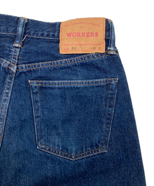 WORKERS（ワーカーズ）WORKERS (ワーカーズ) 802デニムパンツ インディゴ サイズ:29×31の古着・服飾アイテム