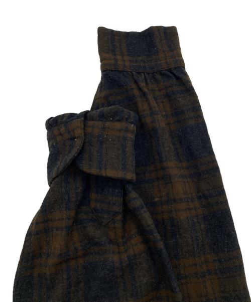 PENDLETON（ペンドルトン）PENDLETON (ペンドルトン) 50s チェック ボードシャツ ブラウン サイズ:SIZE Sの古着・服飾アイテム