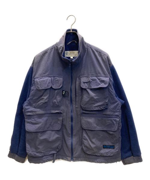 Columbia（コロンビア）Columbia (コロンビア) 90s PFG フィッシング フリース ジャケット パープル サイズ:SIZE Mの古着・服飾アイテム