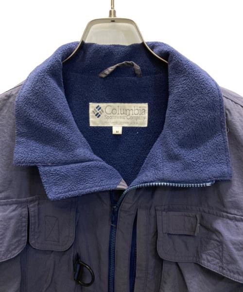 Columbia（コロンビア）Columbia (コロンビア) 90s PFG フィッシング フリース ジャケット パープル サイズ:SIZE Mの古着・服飾アイテム