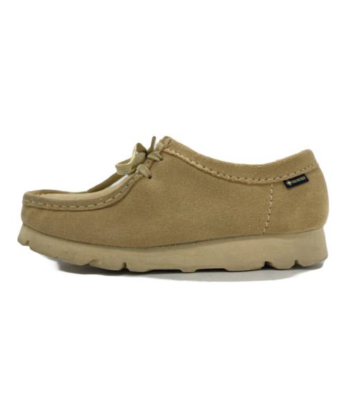 CLARKS（クラークス）CLARKS (クラークス) ウィメンズワラビー Wallabee GTX ベージュ サイズ:SIZE 23.5cmの古着・服飾アイテム