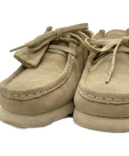 CLARKS（クラークス）CLARKS (クラークス) ウィメンズワラビー Wallabee GTX ベージュ サイズ:SIZE 23.5cmの古着・服飾アイテム