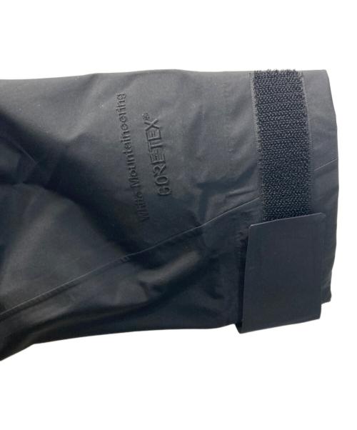 WHITE MOUNTAINEERING（ホワイトマウンテ二アニング）WHITE MOUNTAINEERING (ホワイトマウンテ二アニング) GORE-TEX NYLON TAFFETA 3L MOUNTAIN PARKA ナイロンタフタ3Lマウンテンパーカー ブラック サイズ:1の古着・服飾アイテム