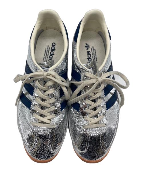 adidas（アディダス）adidas (アディダス) SL 72 OG シルバー×ネイビー サイズ:22cmの古着・服飾アイテム