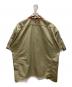 77circa (ナナナナサーカ) Dickies (ディッキーズ) オープンカラー ビックワークシャツ ベージュ サイズ:Free：5000円