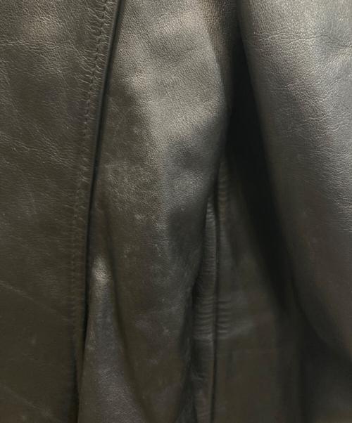 PAUL SMITH（ポールスミス）Paul Smith (ポールスミス) 3Bレザージャケット ブラック サイズ:SIZE Sの古着・服飾アイテム