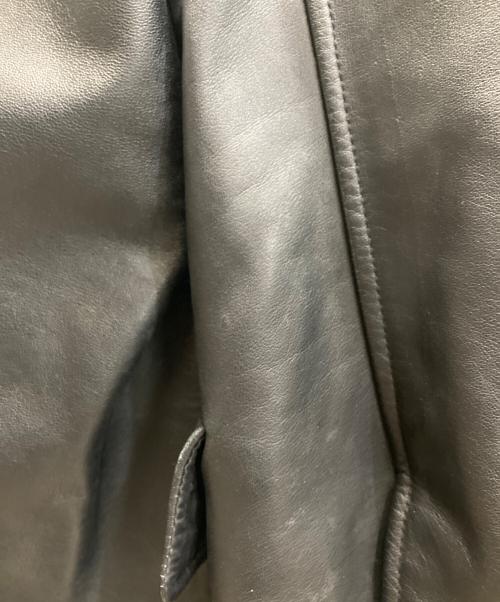 PAUL SMITH（ポールスミス）Paul Smith (ポールスミス) 3Bレザージャケット ブラック サイズ:SIZE Sの古着・服飾アイテム