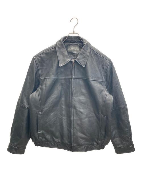 CROFT&BARROW（クロフトアンドバロー）CROFT&BARROW (クロフトアンドバロー) レザージャケット ブラック サイズ:SIZE Lの古着・服飾アイテム