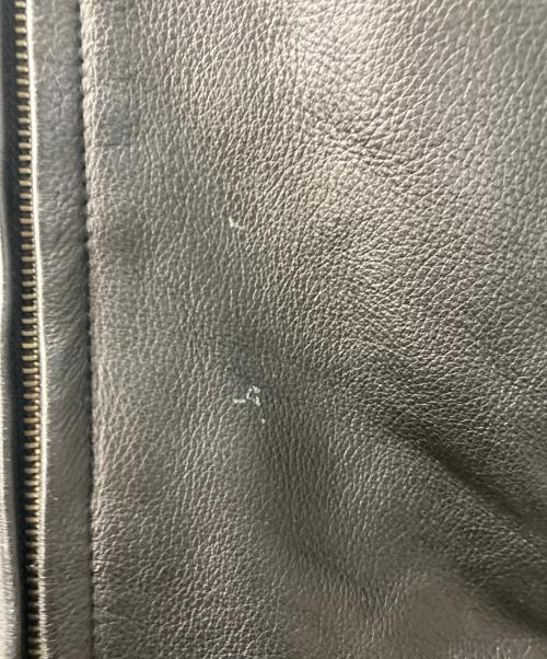 CROFT&BARROW（クロフトアンドバロー）CROFT&BARROW (クロフトアンドバロー) レザージャケット ブラック サイズ:SIZE Lの古着・服飾アイテム