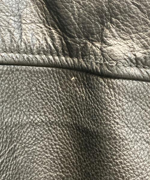 CROFT&BARROW（クロフトアンドバロー）CROFT&BARROW (クロフトアンドバロー) レザージャケット ブラック サイズ:SIZE Lの古着・服飾アイテム