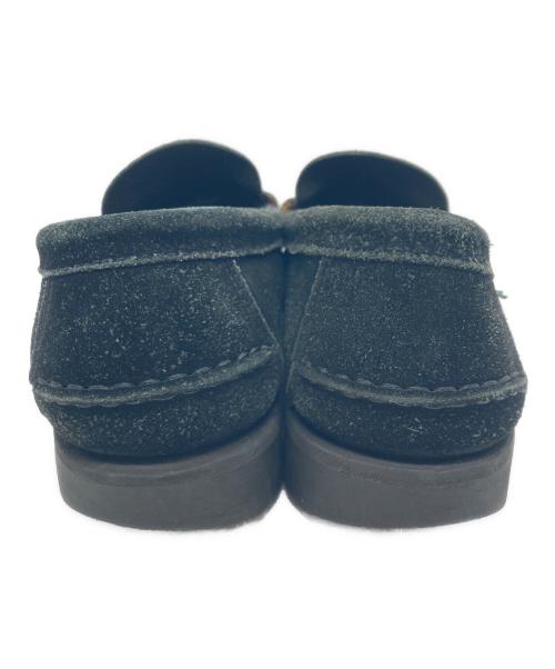 PARABOOT（パラブーツ）PARABOOT (パラブーツ) Coraux / コロー スウェードコインローファー ブラック サイズ:SIZE 8 1/2の古着・服飾アイテム