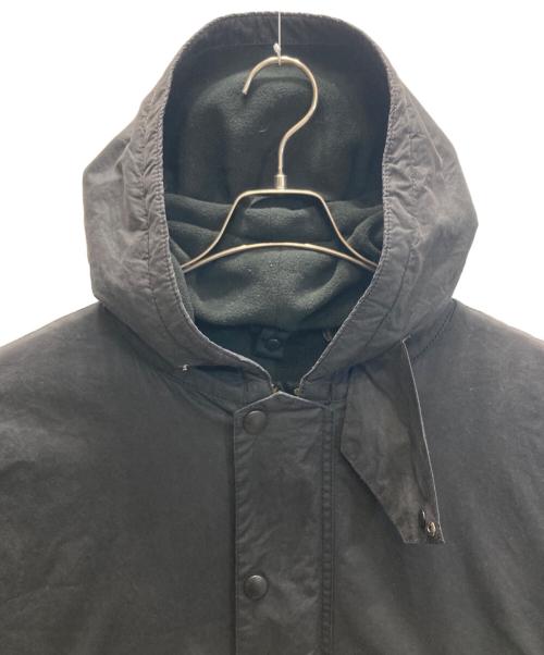 Barbour（バブアー）Barbour (バブアー) KAPTAIN SUNSHINE (キャプテンサンシャイン) BIG TRANSPORTER HOODY JACKET / ビッグトランスポーターフーディージャケット ブラック サイズ:34の古着・服飾アイテム