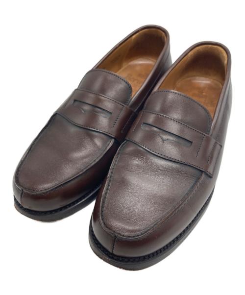 berwick（バーウィック）berwick (バーウィック) コインローファー ブラウン サイズ:SIZE UK 6の古着・服飾アイテム