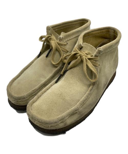 CLARKS（クラークス）CLARKS (クラークス) ワラビーブーツ ベージュ サイズ:SIZE 25.5cmの古着・服飾アイテム