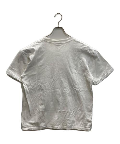 SUPREME（シュプリーム）Supreme (シュプリーム) Cross Box Logo Tee ホワイト×レッド サイズ:SIZE Mの古着・服飾アイテム