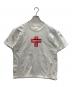Supreme（シュプリーム）の古着「Cross Box Logo Tee」｜ホワイト×レッド